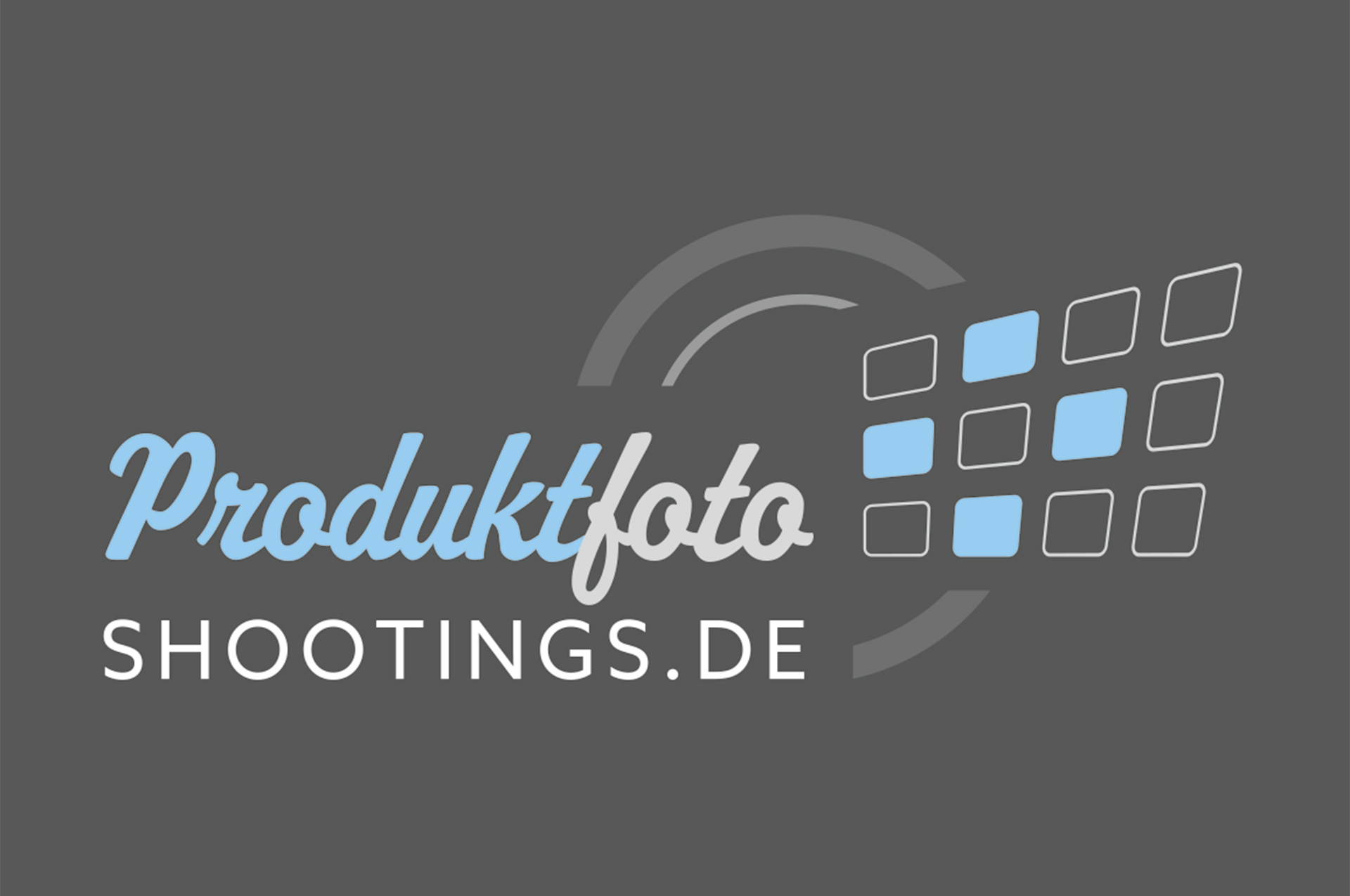 das neue Logo von Produktfotoshootings.de, designt von Michaela Röhler Agentur Fesch ART www.fesch-art.de